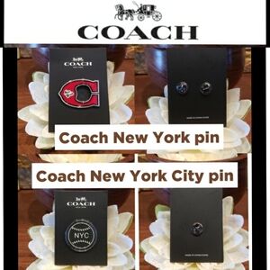 NEW Coach PIN (1) of your choice w/ gift box